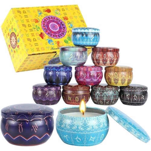 SETCO 12 Pack Scented Candles
